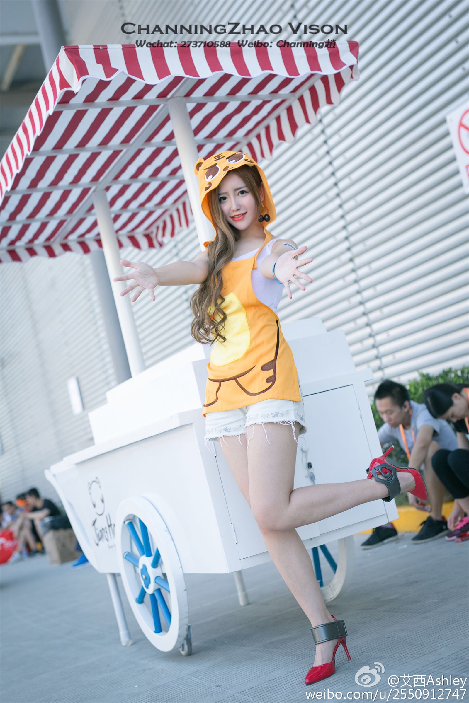 Shanghai 2015chinajoy model Ashley Weibo atlas 2